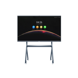 Paquete de pantalla digital interactiva de 65 pulgadas IWB65B con soporte de piso desplazable iwba01b