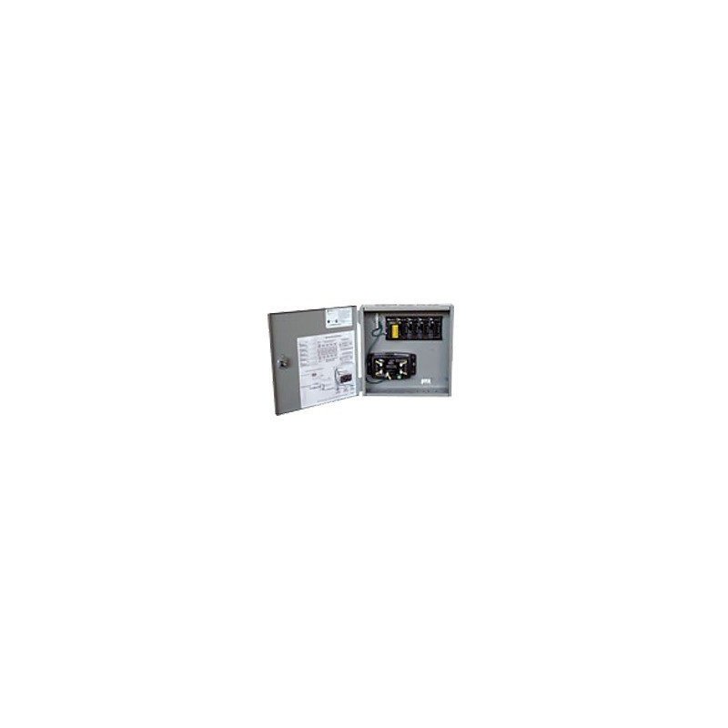 Protector todo en uno alimentación 120 vca, base para 5 módulos dtk-2m