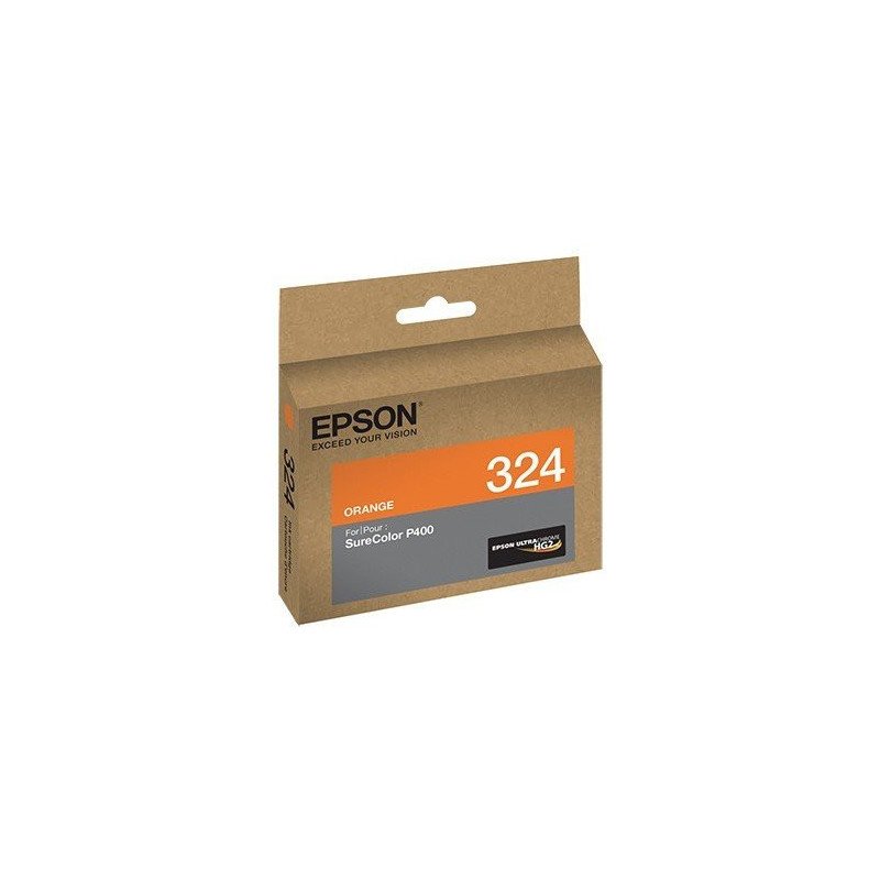 Cartucho Epson T324920 - Naranja, Epson, Inyección de tinta, Caja Cartucho Epson T324920 - Naranja, Epson, Inyección de tinta, Caja
