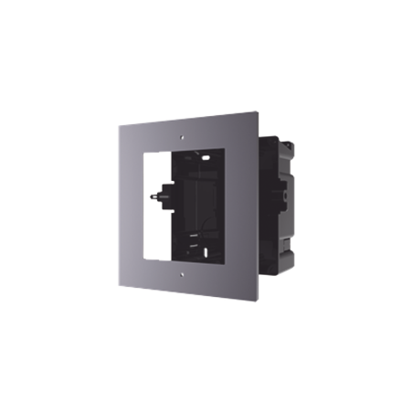 Bases para empotrar módulos de frente de calle multiapartamento, soporta 1 módulo.