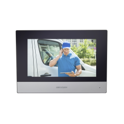 Monitor touch screen para TV portero IP, multiapartamento, video en vivo, apertura remota, llamada entre monitores, audio de dos