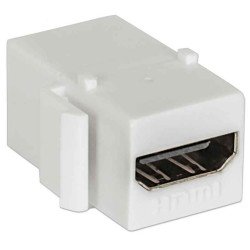 Cople HDMI, keystone, blanco