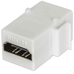 Cople HDMI, keystone, blanco