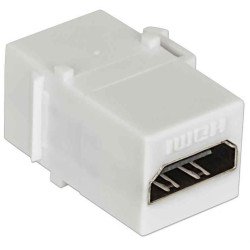 Cople HDMI, keystone, blanco