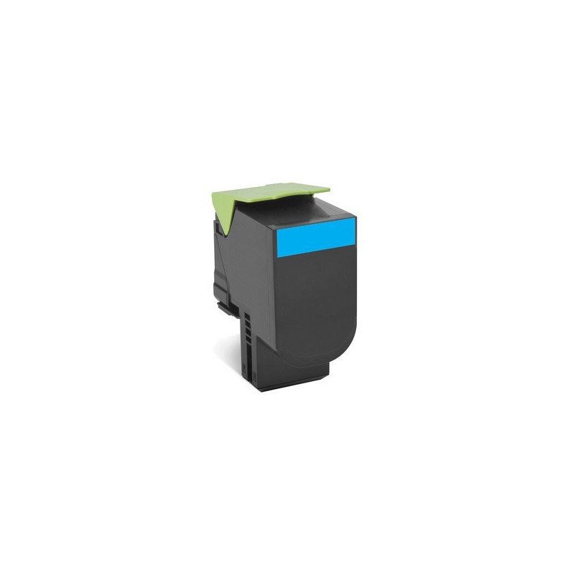 Tóner Lexmark cian extra alto rendimiento para equipos CX510