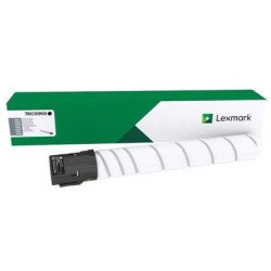 Tóner láser Lexmark, color negro, 76C00K0, hasta 18, 500 páginas, 5% de cobertura, modelos: cs921, cs923, cx920, cx921, cx922, c