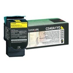 Cartucho tóner Lexmark - 1000 páginas, Amarillo