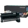 Cartucho tóner Lexmark - 15000 páginas, Negro, Láser, Negro