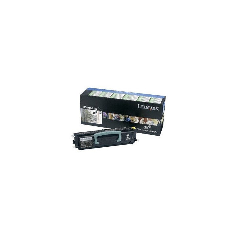 Cartucho tóner Lexmark - 2500 páginas, Negro, Láser