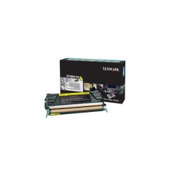 Cartucho tóner Lexmark - 10000 páginas, Amarillo, Láser, Negro
