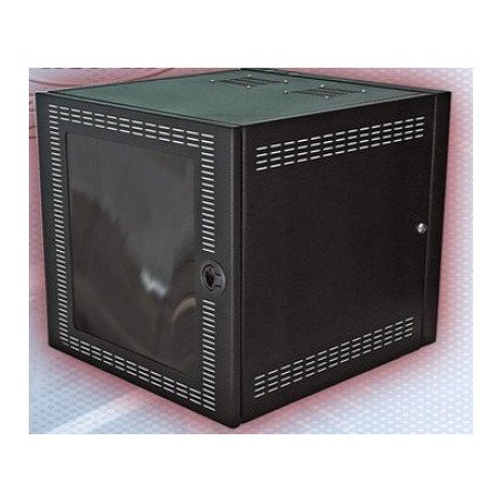 Gabinete de pared North System - Negro, Independiente, 50 kg, 22 kg