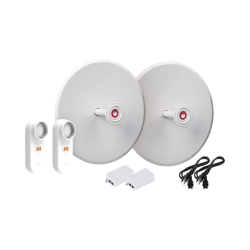 Kit de 2 radios C5X con antenas TXPD30C5X (25 dbi), rango de frecuenci