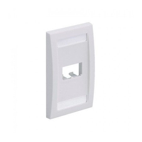 Placa para pared Panduit - 2, Color blanco, ABS sintéticos, 6, 98 cm, 11, 43 cm