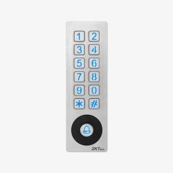 Teclado con lector de tarjetas 125kHz, autónomo, 1,000 tarjetas, 8 gru