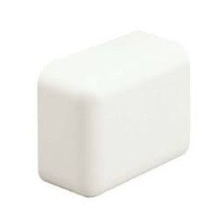 Tapa Final Panduit ECF10WH-X - Color blanco, PVC