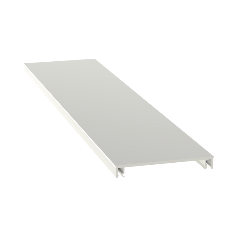 Cubierta Ducto T-70 Panduit T70CWH6 - PVC, Color blanco