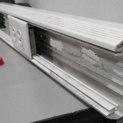 Marco para Placa Panduit T70DB-X - PVC, Gris