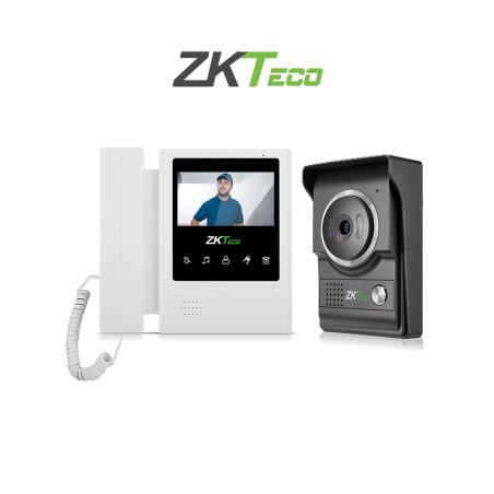 Kit de videoportero analógico con frente de calle y monitor de 4.3", s