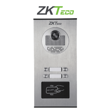 Videoportero departamental para 4 monitores, cámara de 700tvl, ángulo de visión 92°, visión nocturna, apertura de puerta con tar