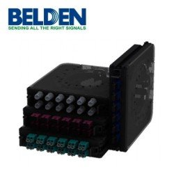 Cassete Belden FC3X06SDFS 6 adaptadores SC 12 hilos multimodo OM3