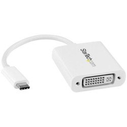 Adaptador gráfico StarTech.com CDP2DVIW - Color blanco