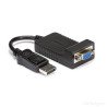 Convertidor DisplayPort a VGA StarTech.com DP2VGA - DisplayPort, DB15 FM, Macho/hembra, Negro