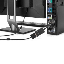 Convertidor DisplayPort a VGA StarTech.com DP2VGA - DisplayPort, DB15 FM, Macho/hembra, Negro