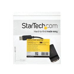 Convertidor DisplayPort a VGA StarTech.com DP2VGA - DisplayPort, DB15 FM, Macho/hembra, Negro
