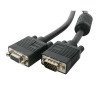 Cable de extensión StarTech.com - 15.2 m, VGA (D-Sub), VGA (D-Sub), Macho/hembra, Negro