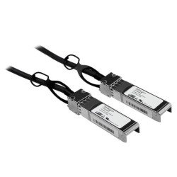 Cable de red StarTech.com - 5 m, SFP+, SFP+, Macho/Macho, Negro
