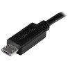 Cable USB OTG StarTech.com UUSBOTG8IN - Micro-USB B, Micro-USB B, Macho/Macho, 0.22m