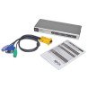 Switch KVM Tripp-Lite - Plata