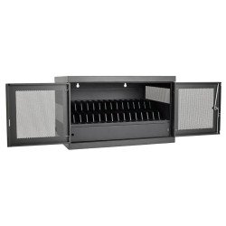 Gabinete Estación de Carga Tripp-Lite CSC16USB - Negro, Montado en la 