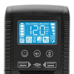 UPS Interactivo con USB ECO1500LCD 1440VA/900 Tripp-Lite ECO1500LCD - 