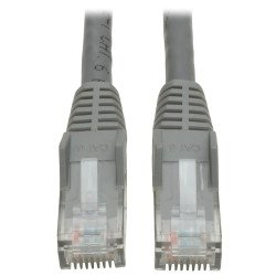 Cable de red Tripp-Lite - 2.13 m, RJ-45, RJ-45, Macho/Macho, Gris