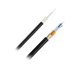 Cable de fibra óptica de 6 hilos, multimodo OM4 50, 125 optimizada, interior, exterior, loose tube 250um, no conductiva (dieléct