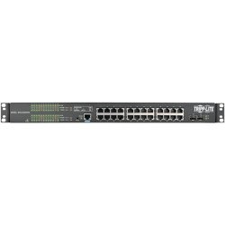 Switch POE+ No Administrado Tripp-Lite NSS-G24D2P24 - Negro, 24
