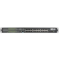 Switch POE+ No Administrado Tripp-Lite NSS-G24D2P24 - Negro, 24