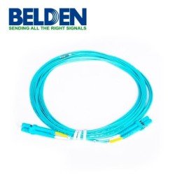 Jumper fibra Belden FP3LDLD005M dúplex LC-LC 5mts OM3