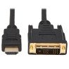 Cable HDMI macho a DVI-D macho Tripp-Lite P566-006 - 1.83 m, Negro