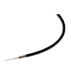 Cable coaxial HELIAX de 1/4", cobre corrugado, superflexible, blindado, 50 Ohm
