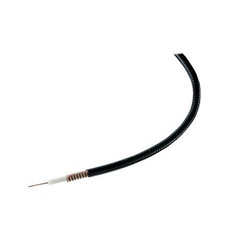 Cable coaxial HELIAX de 1/4", cobre corrugado, superflexible, blindado, 50 Ohm