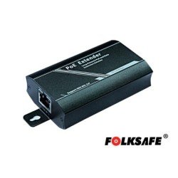 FOLKSAFE FS-PSE1001-E El extensor POE Folksafe FS-PSE1001-E puede conectar dispositivos que usen la norma IEEE802. 3 AF/AT (como