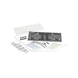 Charola de empalme para fibra óptica, para protección de 24 empalmes de fusión o mecánicos, compatible con los paneles fmt o fmd