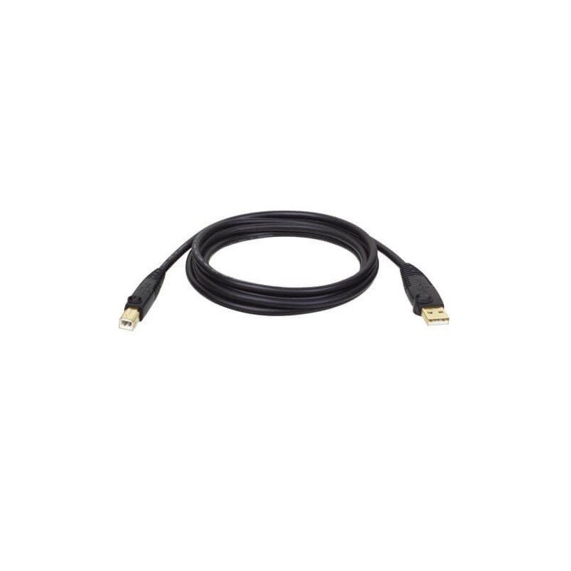 Cable USB Tripp-Lite - 1.8 m, USB A, USB B, Macho/Macho, Negro