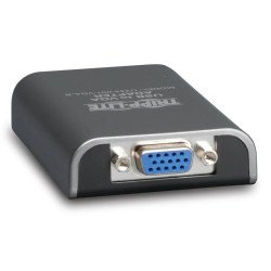 Adaptador USB 2.0 a tarjeta VGA Tripp-Lite U244-001-VGA - USB, Negro