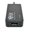 Adaptador de tarjeta gráfica Tripp-Lite U344-001-HDMI-R - Negro, USB 3.0