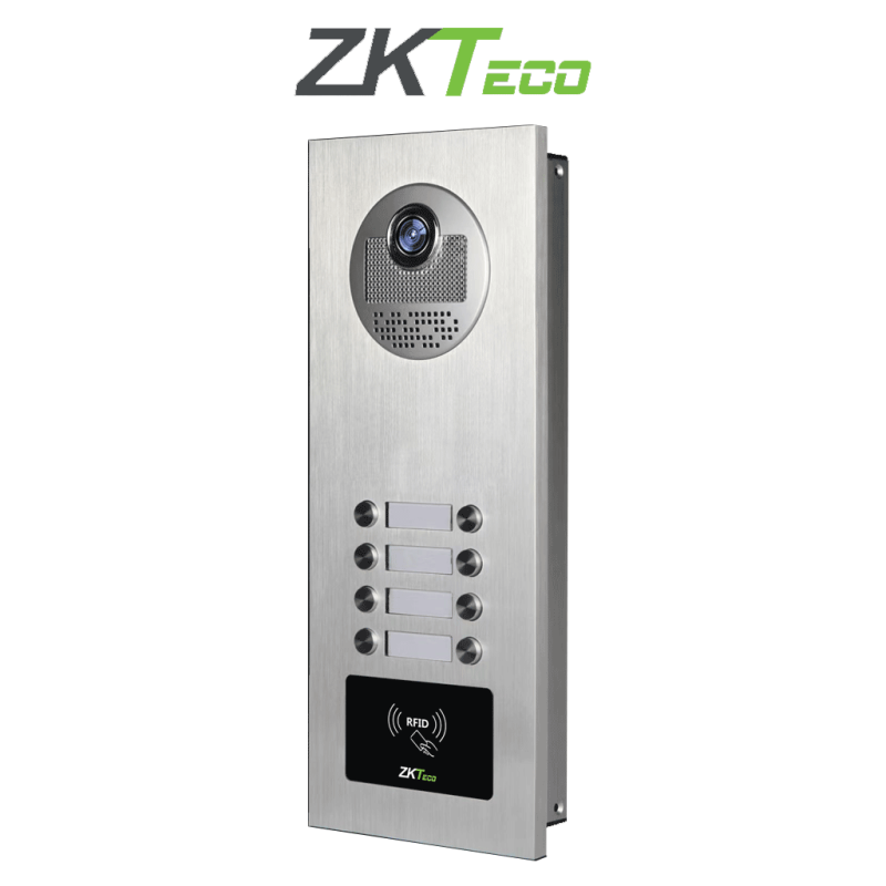 Videoportero departamental para 8 monitores, cámara de 700tvl, ángulo de visión 92°, visión nocturna, apertura de puerta con tar