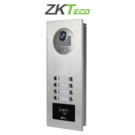 Videoportero departamental para 8 monitores, cámara de 700tvl, ángulo de visión 92°, visión nocturna, apertura de puerta con tar