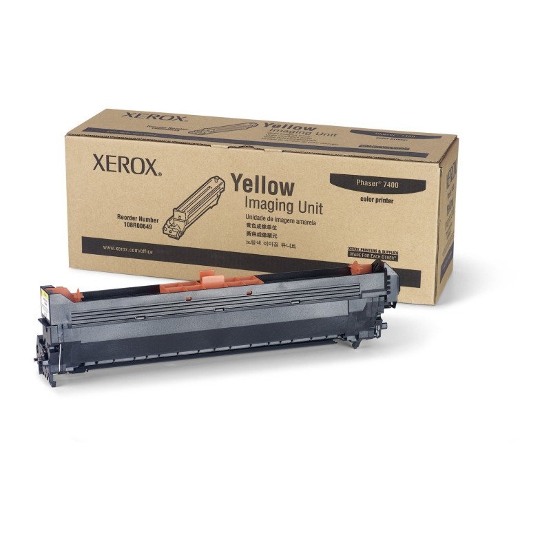 Unidad de imagen Xerox 108R00649 - 30000 páginas, Xerox, Amarillo, Unidad de imagen Unidad de imagen Xerox 108R00649 - 30000 páginas, Xerox, Amarillo, Unidad de imagen